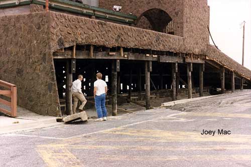 Pier Storm Damage