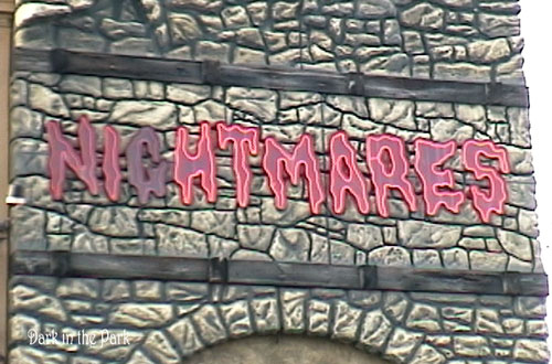 [Nightmares neon sign outside]